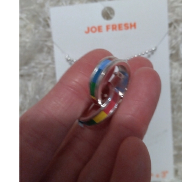 🌈 NWT JOE FRESH Pride Necklace - Picture 8 of 8